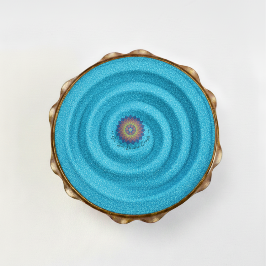 Premium Rangoli Powder - Sky Blue