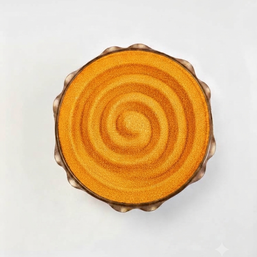 Premium Rangoli Powder - Yellow Orange