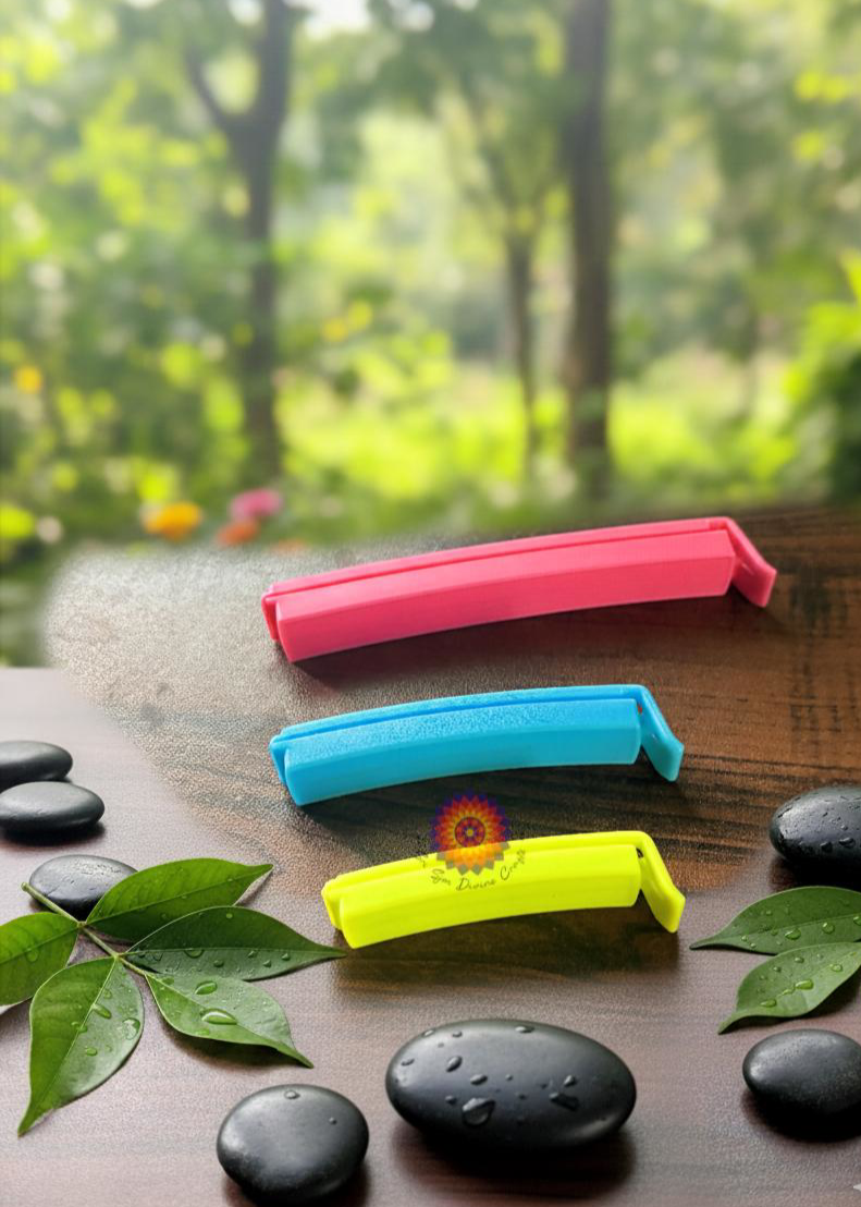 Plastic Pouch Sealer Clips(Pack of 3)