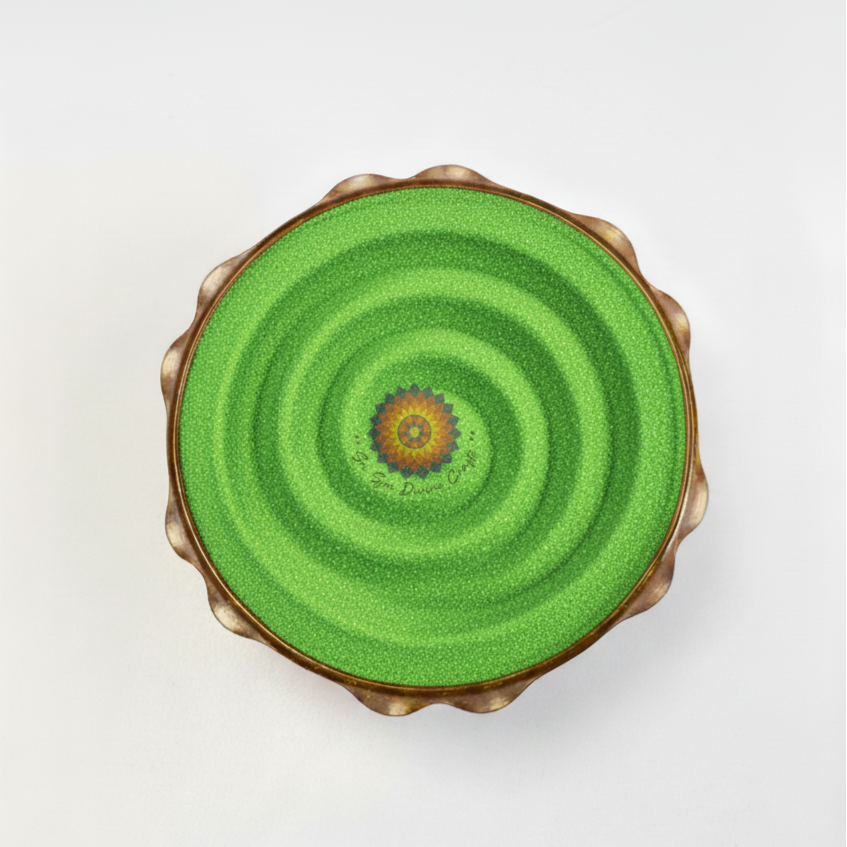 Premium Rangoli Powder - Parrot Green