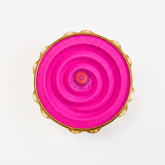 Premium Rangoli Powder - Bright Rose
