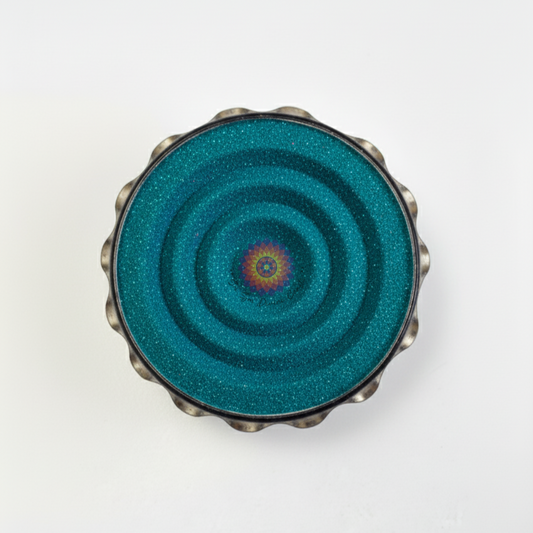 Rangoli colour powder in vibrant colors for Diwali and festivals - Rama Green