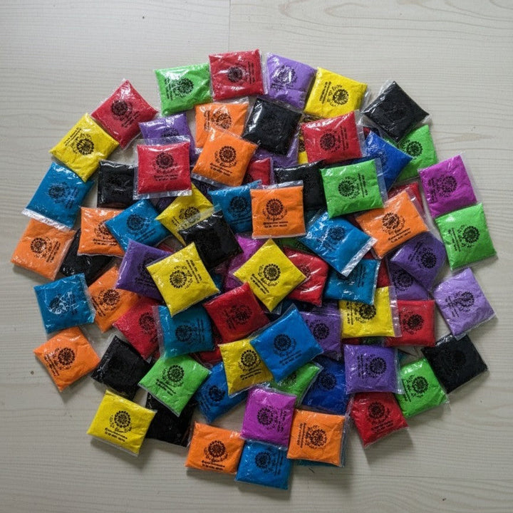 Buy Rangoli Powder Online India — Premium Colour Powders for Kolam ...